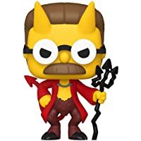 Funko- Pop Animation: Simpsons-Devil Flanders Figura Coleccionable- Multicolor (50141)